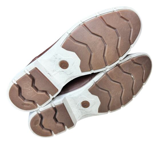 Timberland Women's Bramhall 6 Inch Harris Tweed Brown Lace Up Boots - Size 9 - Picture 7 of 9